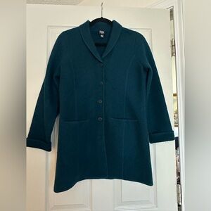 Eileen Fischer 100% wool coat